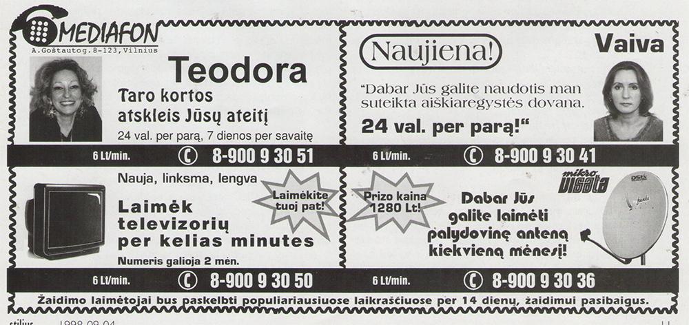 Telefoninės paslaugos „Mediafon“