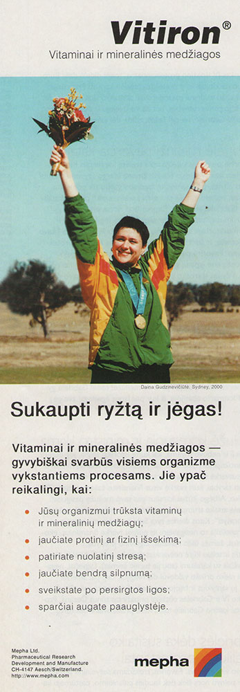 Vitaminai ir mineralinės medžiagos „Vitiron“