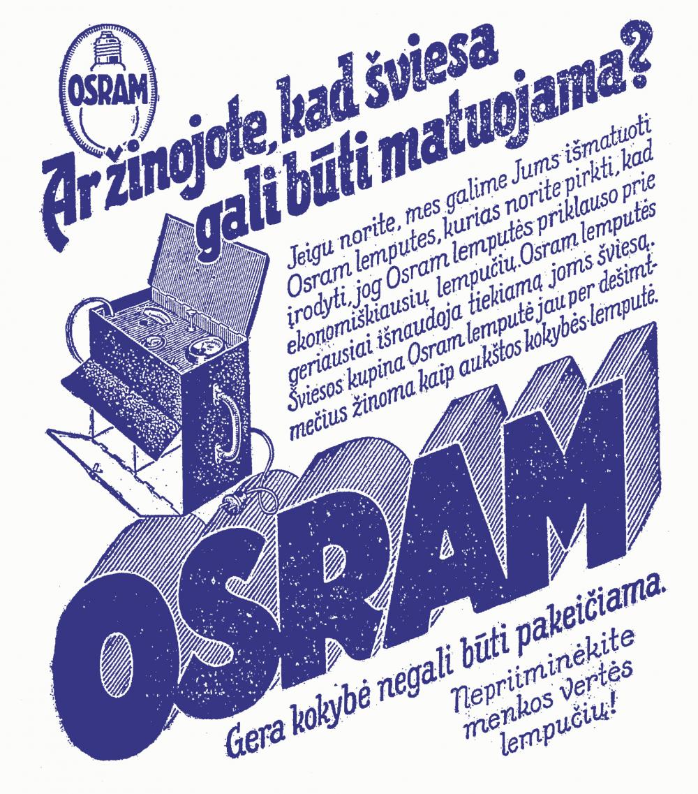 Ekonomiškiausia lemputė „OSRAM“