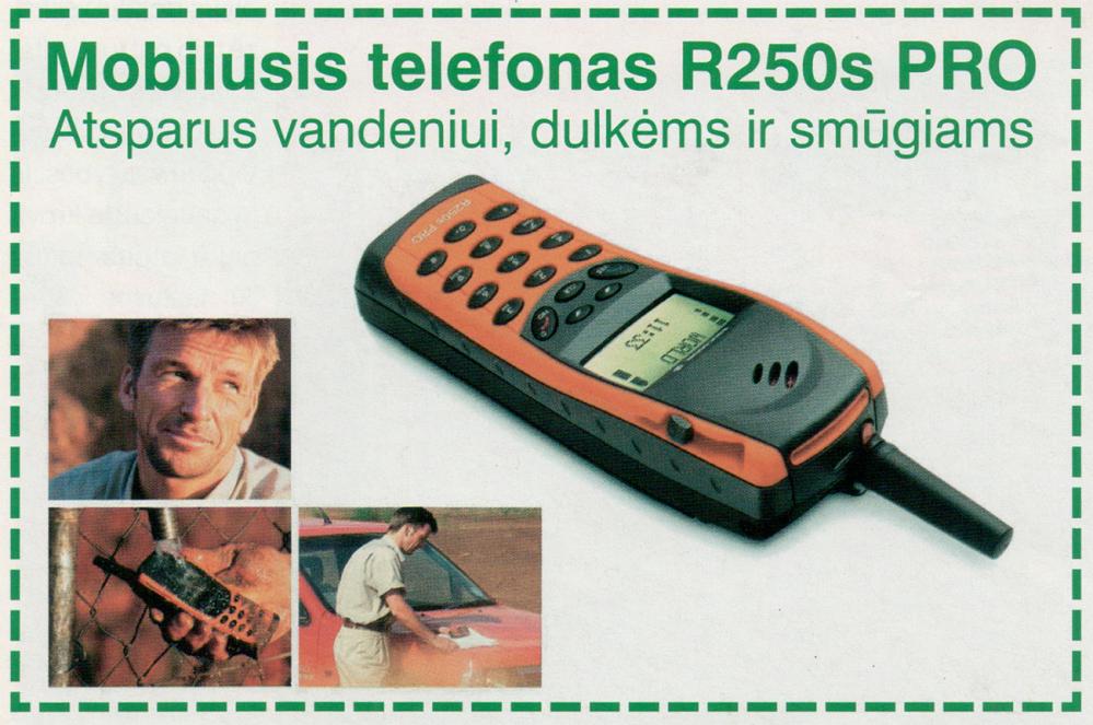 Telefonas Ericsson R250s PRO