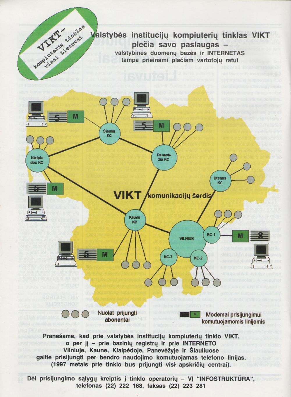 Valstybės institucijų kompiuterių tinklas VIKT plečia savo paslaugas