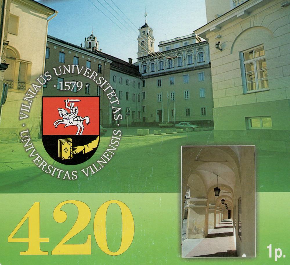 Vilniaus universitetui - 420